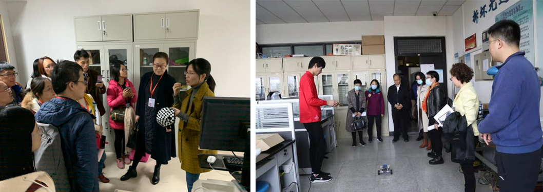 科普基地汇报展示现场